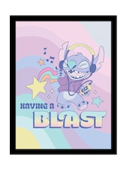 Pyramid International Purple Stitch Having A Blast Collector Print Framed - Image 1 of 2