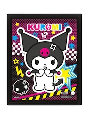 Pyramid International Black Kuromi (Punky) 3d Lenticular Framed Print - Image 1 of 1