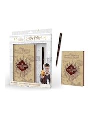 Pyramid International Cream Harry Potter Premium Notebook And Wand Pen Set - Image 1 of 1