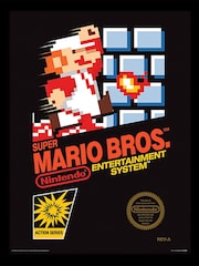 Pyramid International Black Lx - Super Mario Bros Nes Cover - Image 1 of 1