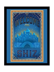 Pyramid International Blue Wicked (Shiz) Collectors Print Framed - Image 1 of 2