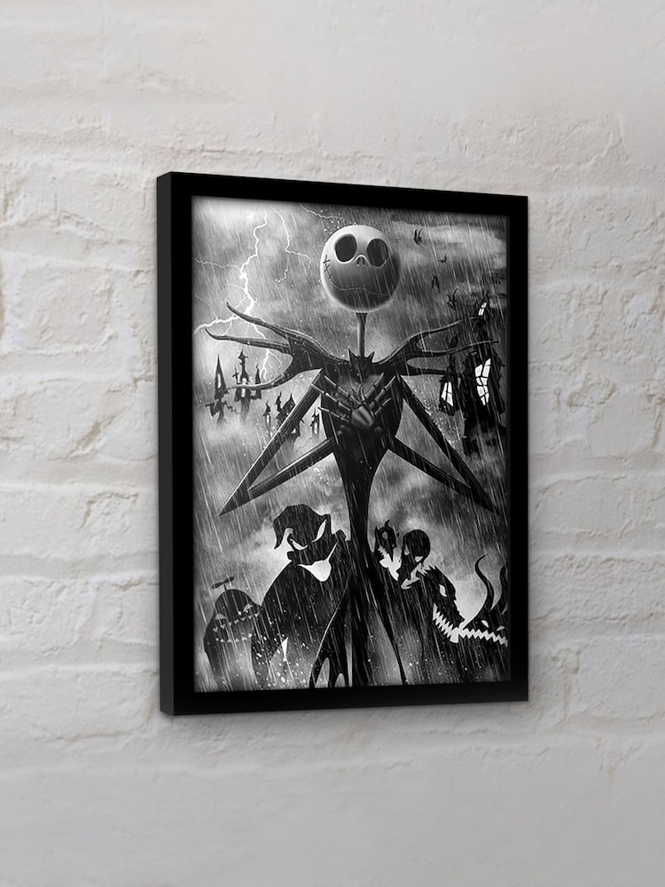 Pyramid International Black Nightmare Before Christmas Jack Storm - Image 2 of 2 Pyramid International Black Nightmare Before Christmas Jack Storm - Image 2 of 2