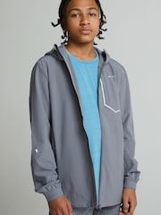 Monterrain Grey Junior Ramble 3.0 Woven Running Jacket - Image 5 of 5