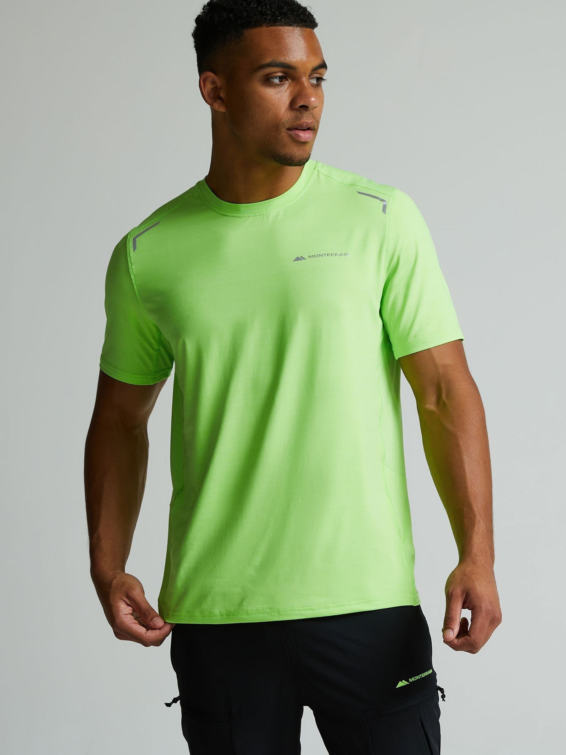 Buy Monterrain Yellow Lyder 3.0 Space Dye T-Shirt from Next USA