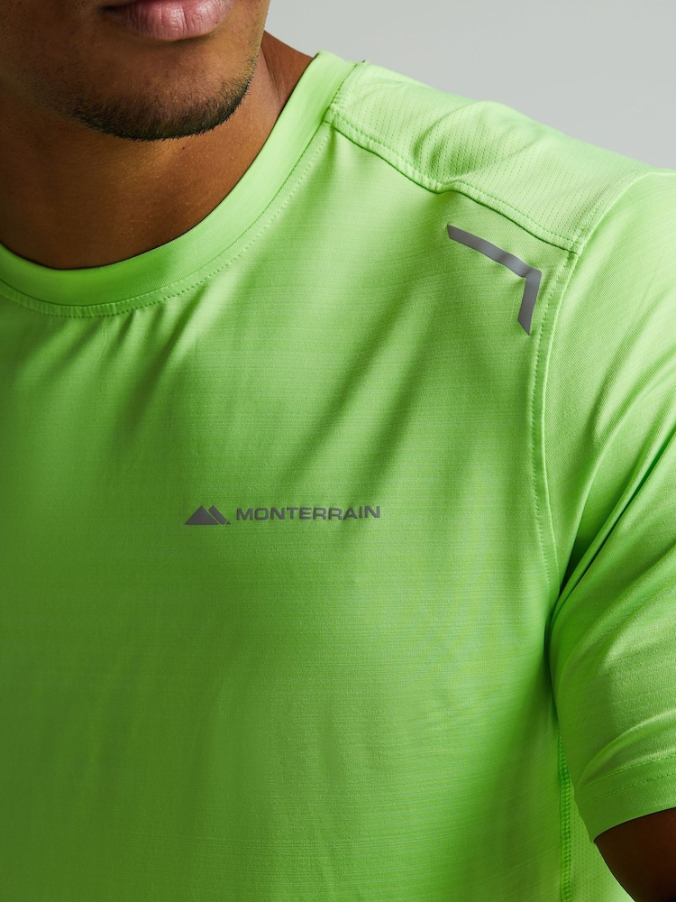 Monterrain Yellow Lyder 3.0 Space Dye T-Shirt - Image 5 of 5