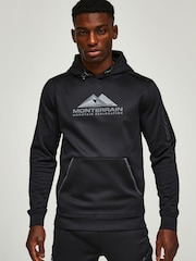 Monterrain Black Speed 2.0 Polyfleece Over the Head Hoodie - Image 1 of 5