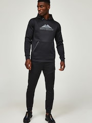 Monterrain Black Speed 2.0 Polyfleece Over the Head Hoodie - Image 4 of 5