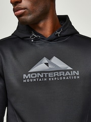 Monterrain Black Speed 2.0 Polyfleece Over the Head Hoodie - Image 5 of 5