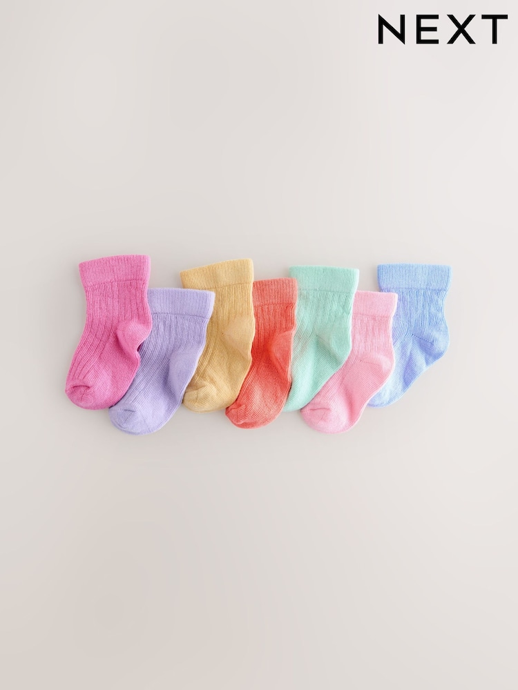 Parlaq - Uşaq Corabları 7 Paket (0ay -2il) - 3şəkildən 2 şəkil