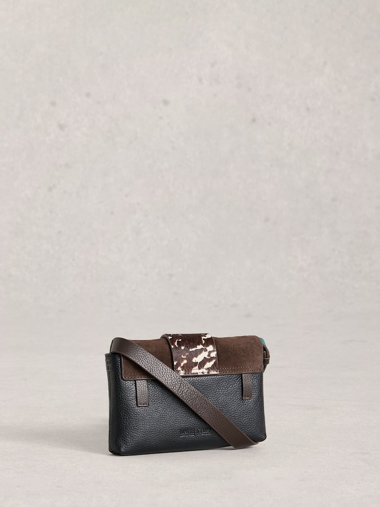 White Stuff Brown Tabby Mini Landscape Bag - Image 2 of 4 White Stuff Brown Tabby Mini Landscape Bag - Image 2 of 4