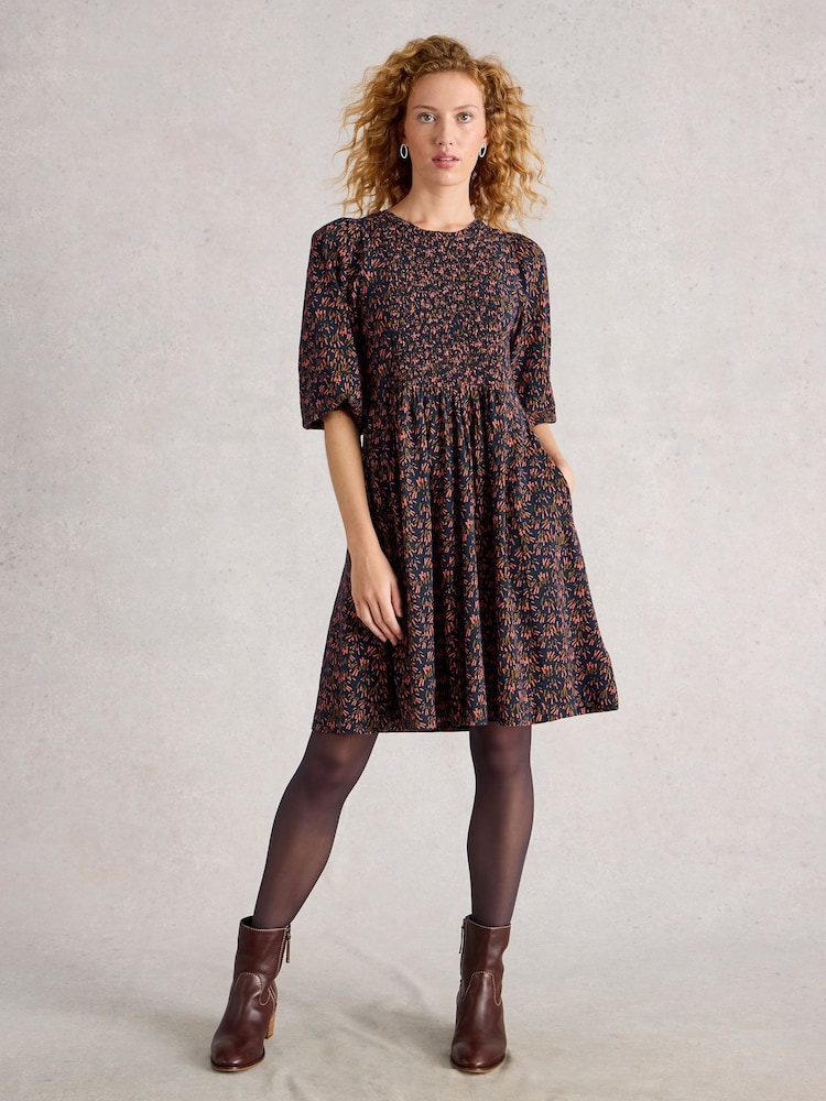 White Stuff Blue Maeva Jersey Dress - Image 1 of 6 White Stuff Blue Maeva Jersey Dress - Image 1 of 6