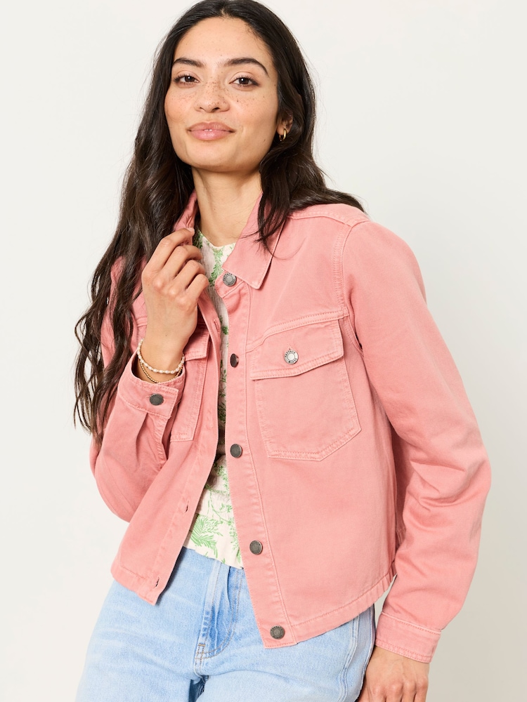 Rose - Veste en jean Fat Face - Image 1 de 6