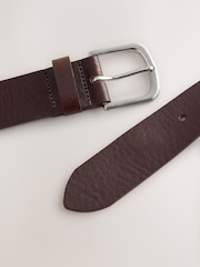 Brown Casual Leather Belt - Image 4 of 4