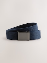 Black/Seafoam Green Canvas Golf Belts 2 Pack - Image 5 of 7