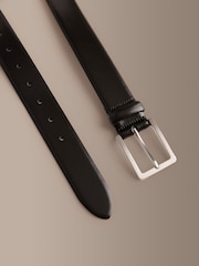 黑色 - Signature Made In Italy Formal Belt - 圖片 3/3