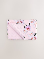 بلش پنک - Baker by Ted Baker All-Over Bunny and Bow Print Blanket - تصویر 1 از 5