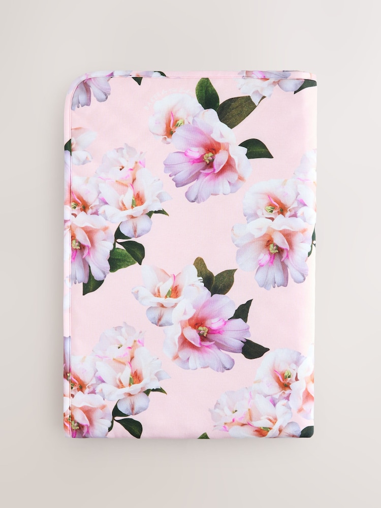 بلش پنک - Baker by Ted Baker All-Over Bunny and Bow Print Blanket - تصویر 2 از 5