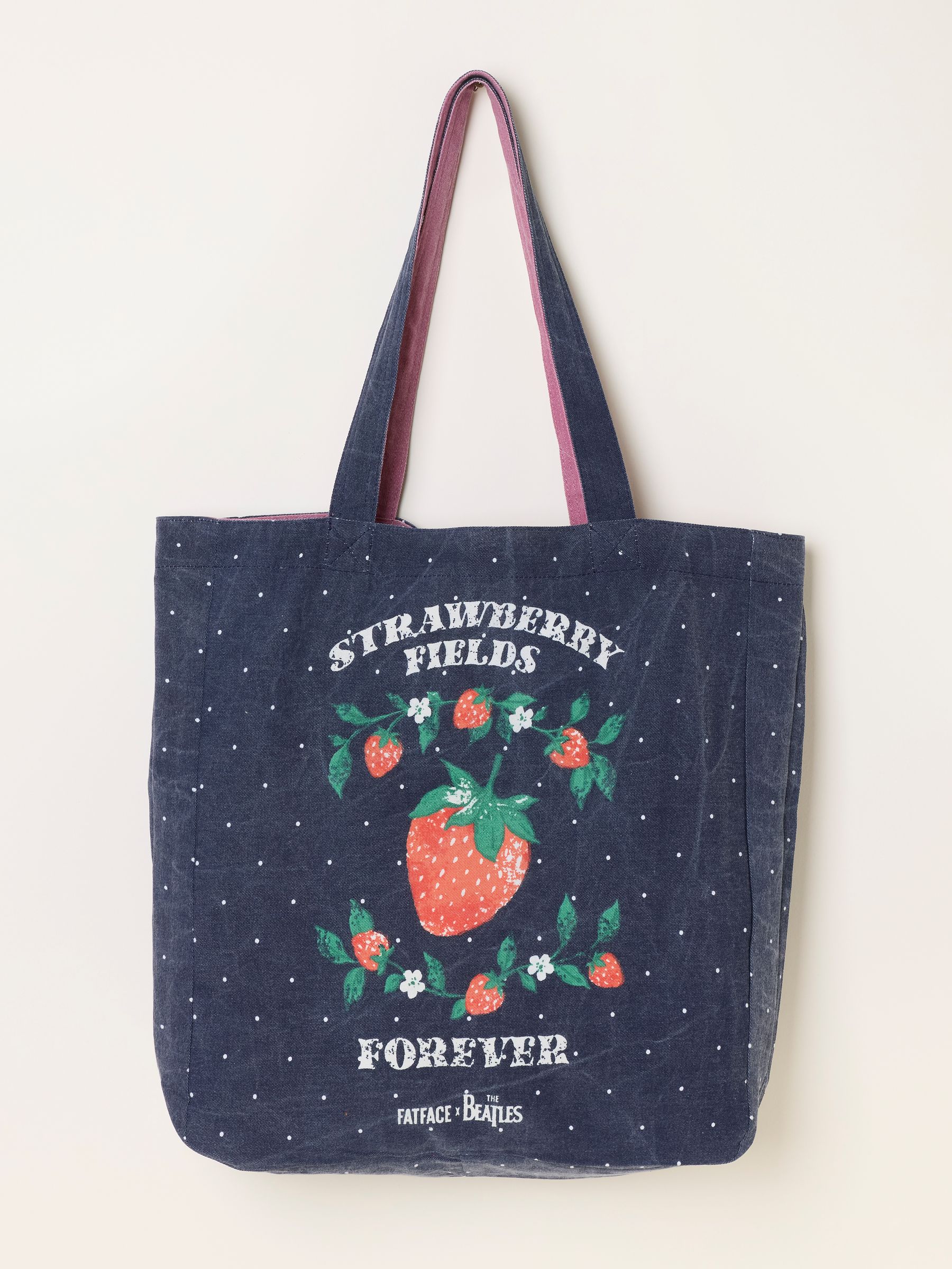 Fat Face Women's Tote Bag - Reversible - Navy