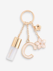 Blue Flowers Perfume and Monogram Keyring Gift Set - Image 4 of 13