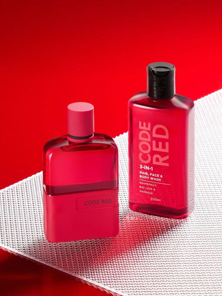 100ml Eau de Parfum and 200ml 3-in-1 Shower Gel Code Red Gift Set - Image 1 of 3