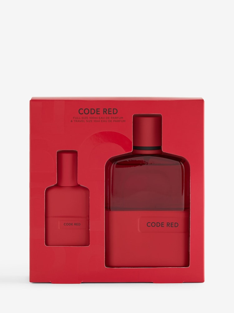 Code Red 100ml and 10ml Eau de Parfum Gift Set - Image 1 of 1 Code Red 100ml and 10ml Eau de Parfum Gift Set - Image 1 of 1