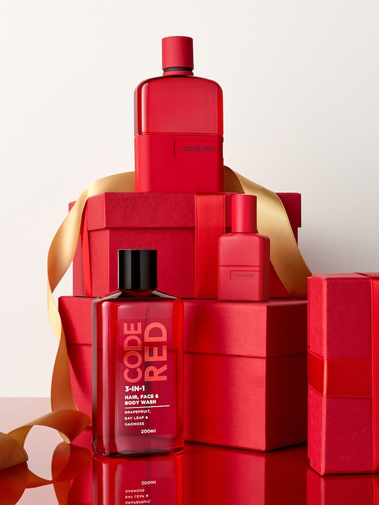Code Red Limited Edition 100ml and 10ml Perfume and Body Wash Gift Set - Image 2 of 2 Code Red Limited Edition 100ml and 10ml Perfume and Body Wash Gift Set - Image 2 of 2