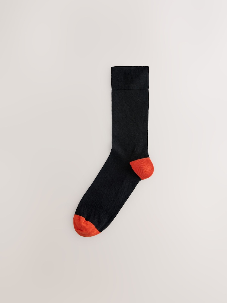 Black Striped Pattern Socks 8 Pack - Image 2 of 11