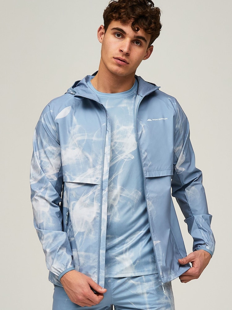 Monterrain Blue Transcend Windrunner Jacket - Image 1 of 5 Monterrain Blue Transcend Windrunner Jacket - Image 1 of 5