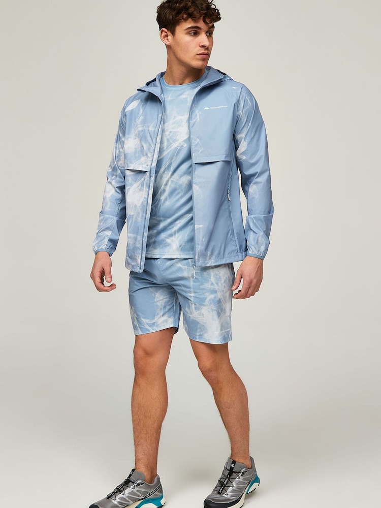 Monterrain Blue Transcend Windrunner Jacket - Image 2 of 5 Monterrain Blue Transcend Windrunner Jacket - Image 2 of 5