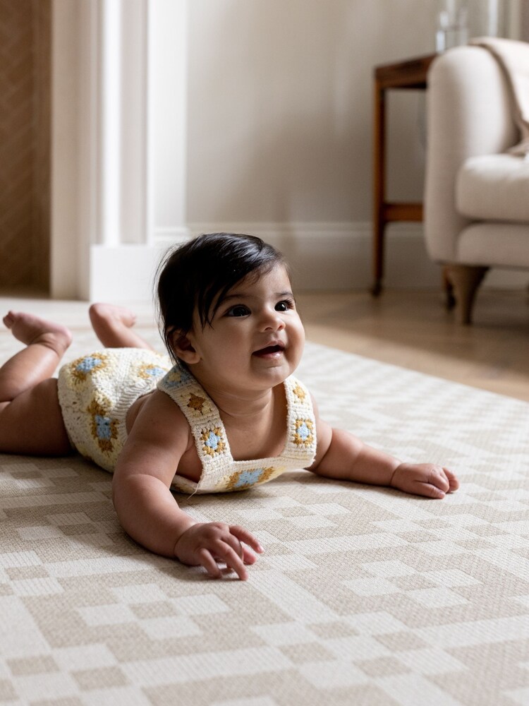 Totter + Tumble Blue Beige The Pembroke + Holbein Compact Medium Size Playmat - Image 6 of 6