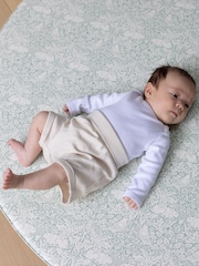 Totter + Tumble Green Pebble Grey Morris & Co. The Brer + Acorn Round Size Playmat - Image 2 of 6