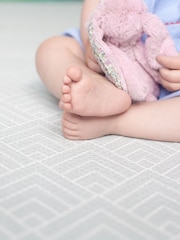 Totter + Tumble Black/White Light Blue Grey The Scout + Wanderer Standard Size Playmat - Image 5 of 6