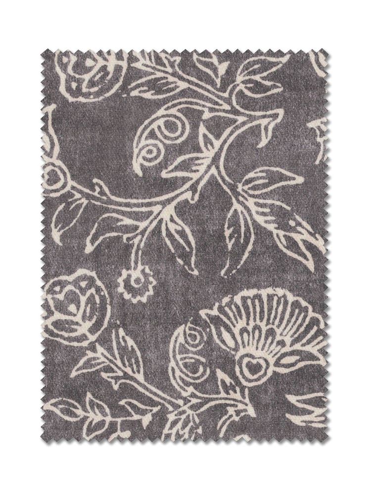 Grey Linear Floral Made to Measure Roman Blind - Image 7 of 7