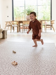 Totter + Tumble Raspberry Umber The Brecon + Weaver Compact Medium Size Playmat - Image 1 of 6