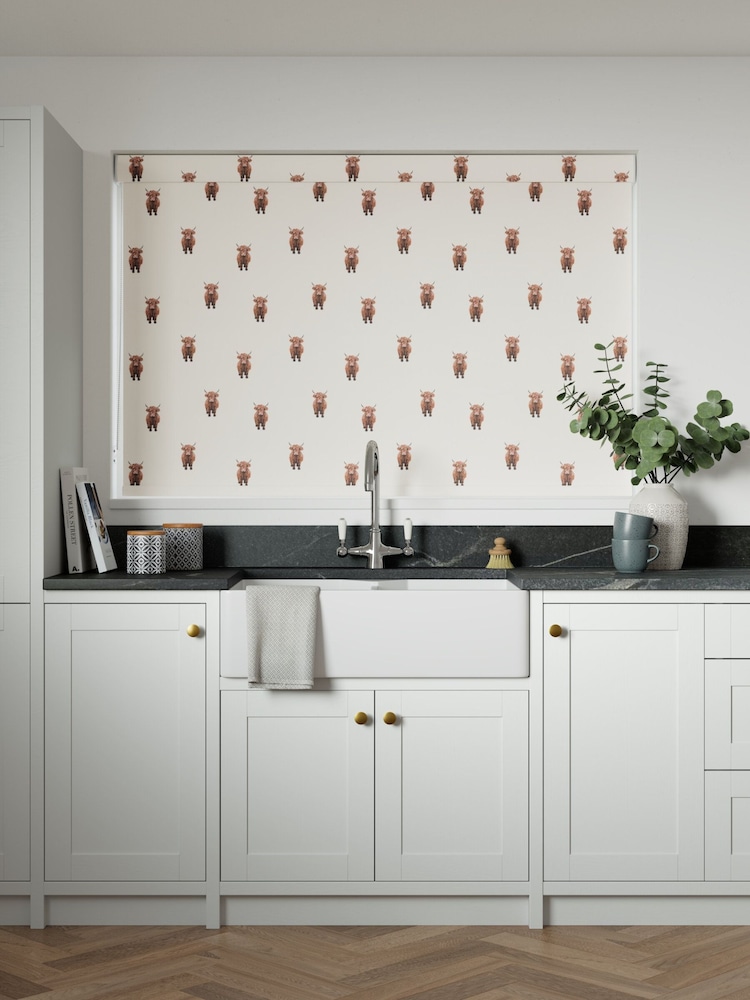 Natural Hamish Made to Measure Roller Blind - Image 2 of 6 Natural Hamish Made to Measure Roller Blind - Image 2 of 6