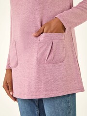Roman Pink Snit Pocket Tunic - Image 5 of 5