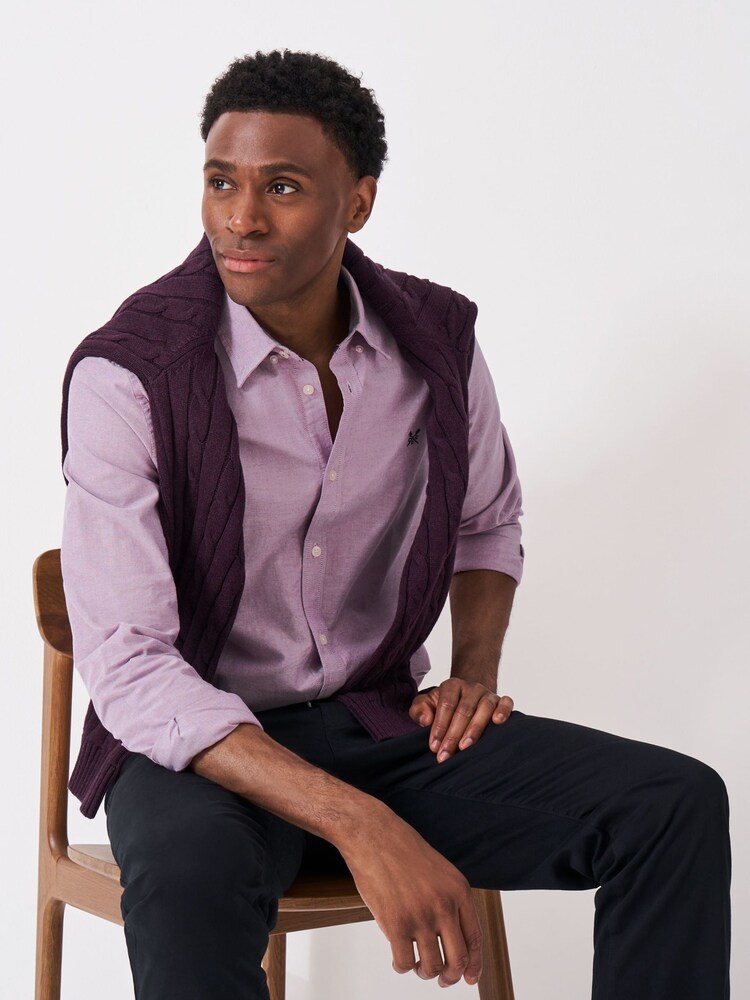 Crew Clothing Slim Fit Oxford Shirt - صورة 1 من 5