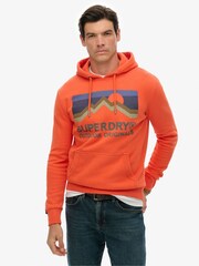 Superdry Red Great Outdoors Relaxed Hoodie - Image 1 of 6
