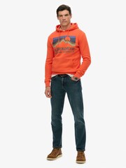 Superdry Red Great Outdoors Relaxed Hoodie - Image 3 of 6