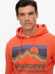 Superdry Red Great Outdoors Relaxed Hoodie - Image 4 of 6