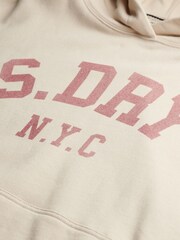 Superdry Nude Athletic Essentials Relaxed Hoodie - Image 5 of 5