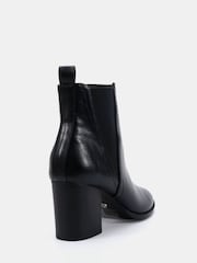 Novo Black Jessie Block Heel V Chelsea Ankle Boots - Image 3 of 5
