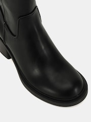 Novo Black Gerry Block Heel Knee High Boots - Image 7 of 7