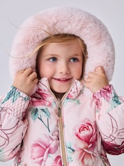 Baker by Ted Baker Shower Resistant Bubble Skirted Padded Coat - Image 5 of 7