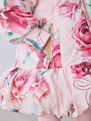 Baker by Ted Baker Shower Resistant Bubble Skirted Padded Coat - Image 6 of 7