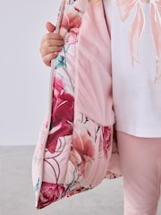 Baker by Ted Baker Shower Resistant Bubble Skirted Padded Coat - Image 7 of 7