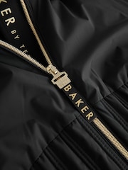Baker by Ted Baker непромокаемое стеганое пальто с отделкой искусственным мехом - Изображение 11 16