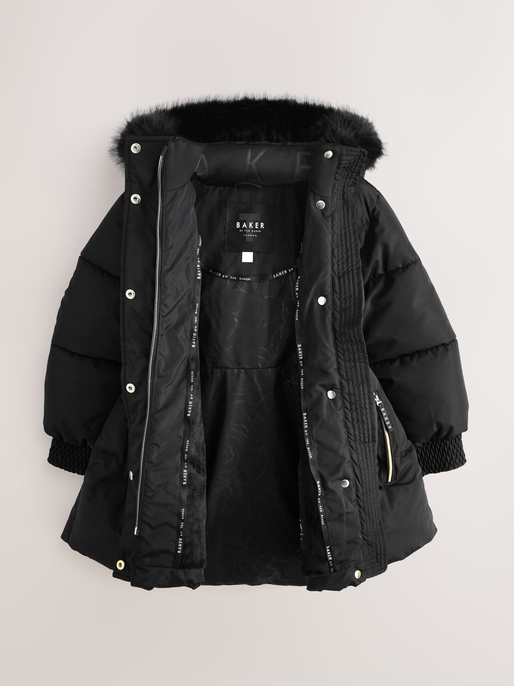 Buy Baker by Ted Baker Shower Resistant Skirted Padded Coat from