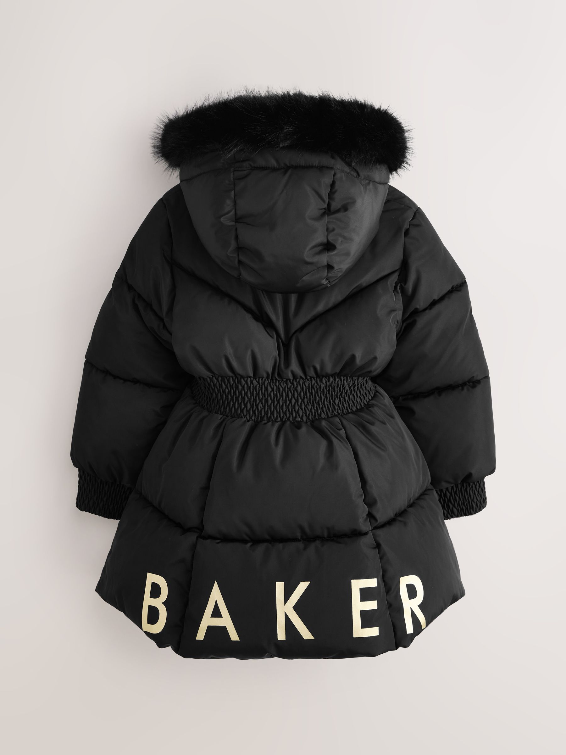 Buy Baker by Ted Baker Shower Resistant Skirted Padded Coat from