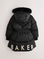 Baker by Ted Baker Shower Resistant Skirted Padded Coat - Image 11 of 15
